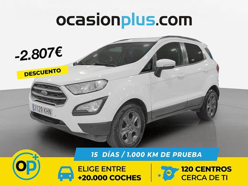 Usado Ford Ecosport Trend+ 100 CV (73 kW) 2018 Blanco SUV