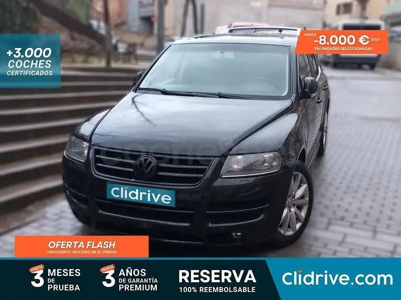 Usado VW Touareg 240 CV (176 kW) 2006 Negro SUV