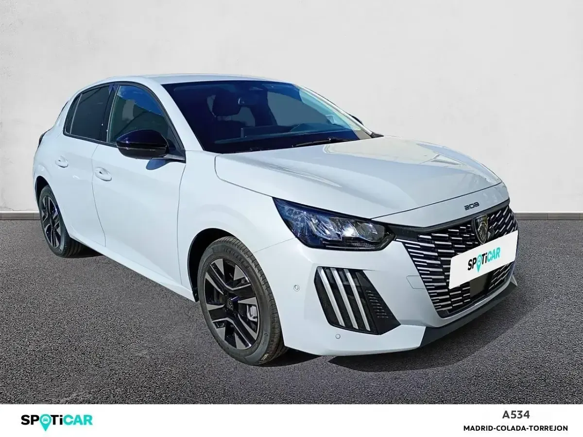 Nuevo Peugeot 208 Allure 100 CV (73 kW) 2025 Blanco Utilitario