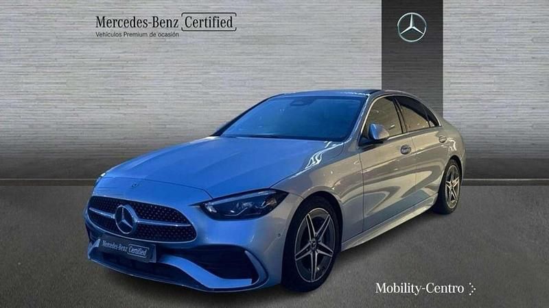 Usado Mercedes C200 207 CV (152 kW) 2022 Plateado Berlina
