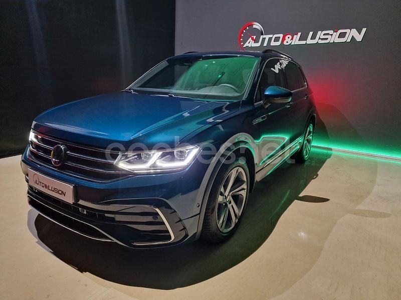 Usado VW Tiguan R-line 150 CV (110 kW) 2021 Verde SUV