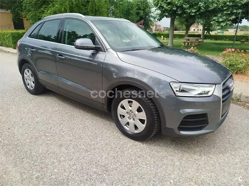Usado Audi Q3 150 CV (110 kW) 2017 Gris / plata SUV