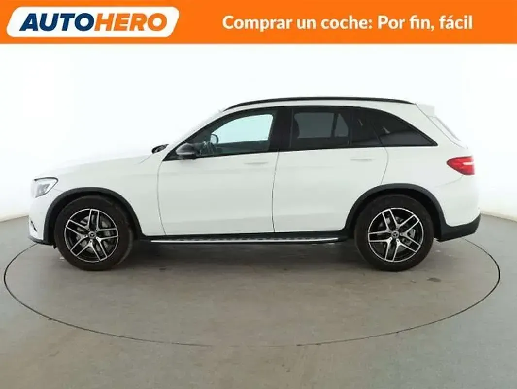 Usado Mercedes GLC250 AMG line 211 CV (155 kW) 2018 Gris SUV