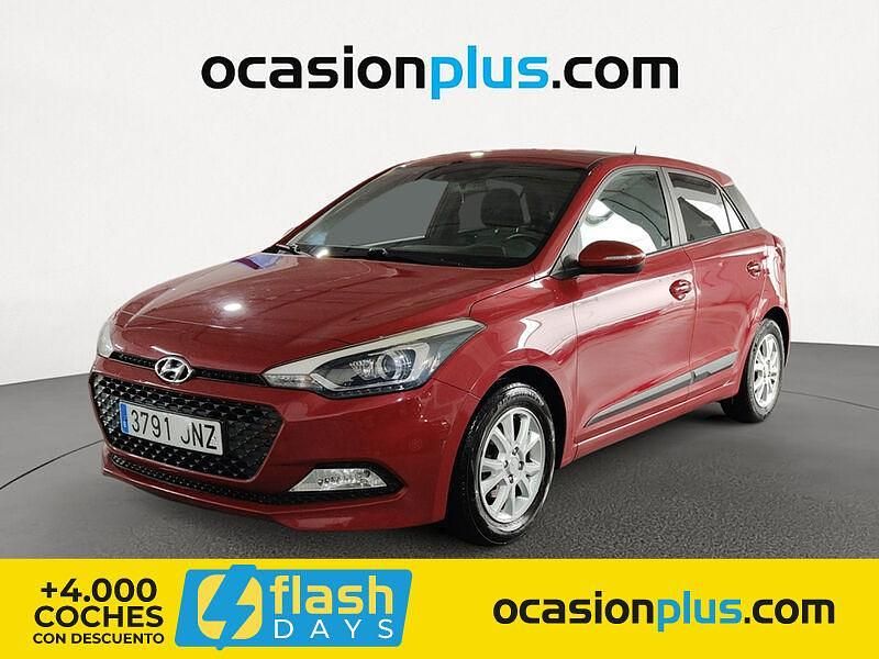 Rojo Usado 2016 Hyundai i20 GO! Utilitario | 10.250 € (Un poco caro) - Imagen 1/4