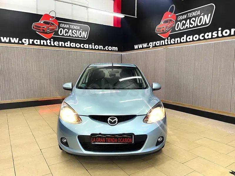 Usado Mazda 2 Active 86 CV (63 kW) 2007 Azul Utilitario