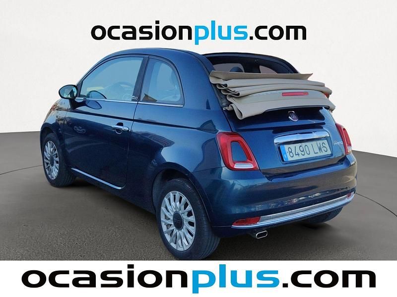 Usado Fiat 500C Dolcevita 71 CV (52 kW) 2022 Azul Descapotable