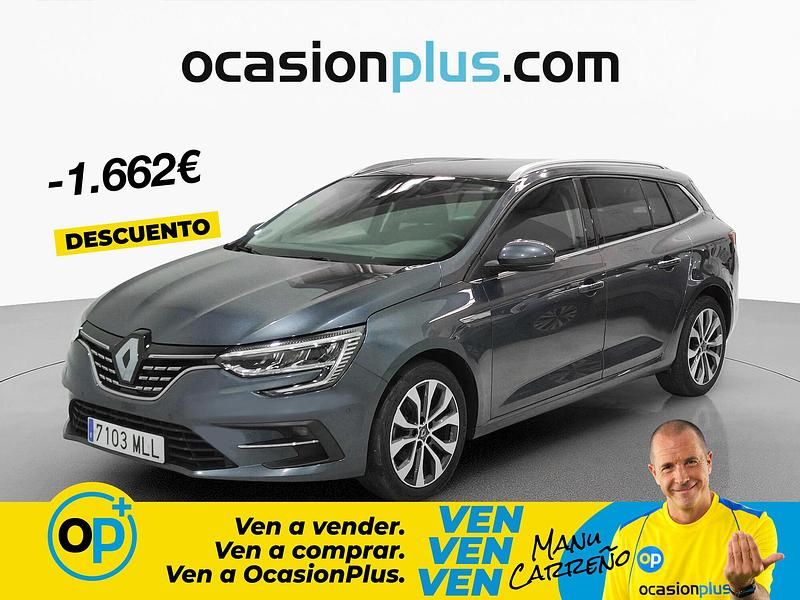 Usado Renault Mégane GrandTour Techno 140 CV (102 kW) 2023 Gris Familiar