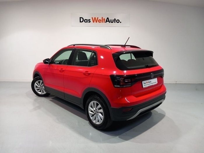 Usado VW T-Cross Advance 110 CV (80 kW) 2021 Rojo SUV