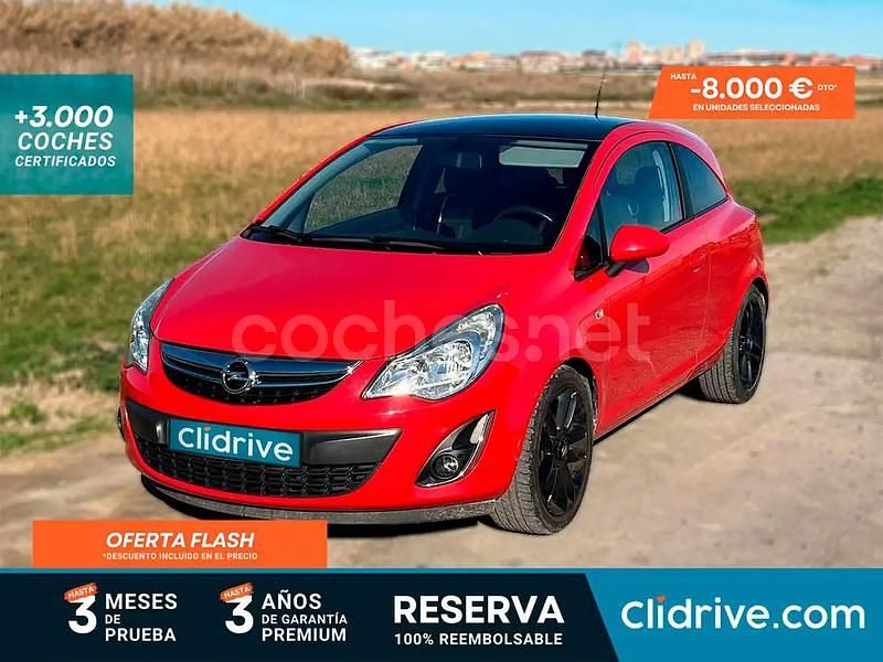 Rojo Usado 2011 Opel Corsa Color Edition Berlina | 7490 € (Un poco caro) - Imagen 1/3