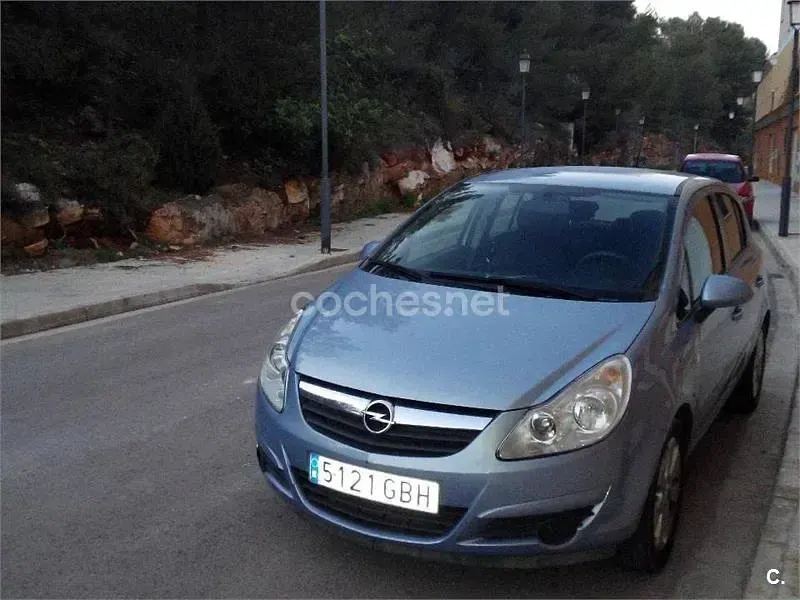 Usado Opel Corsa Enjoy 75 CV (55 kW) 2008 Azul Utilitario