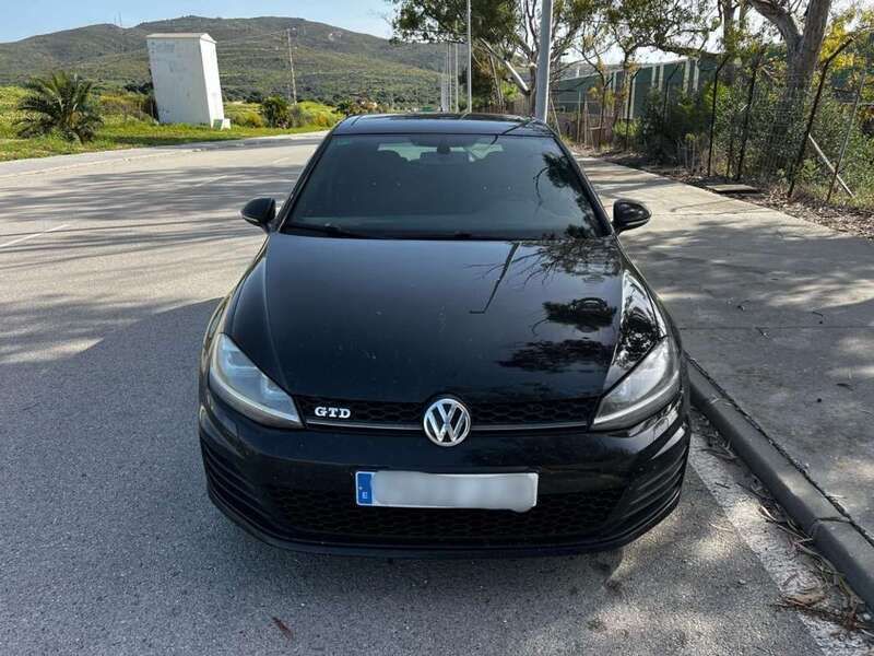 Usado VW Golf VII GTD 184 CV (135 kW) 2015 Negro Utilitario