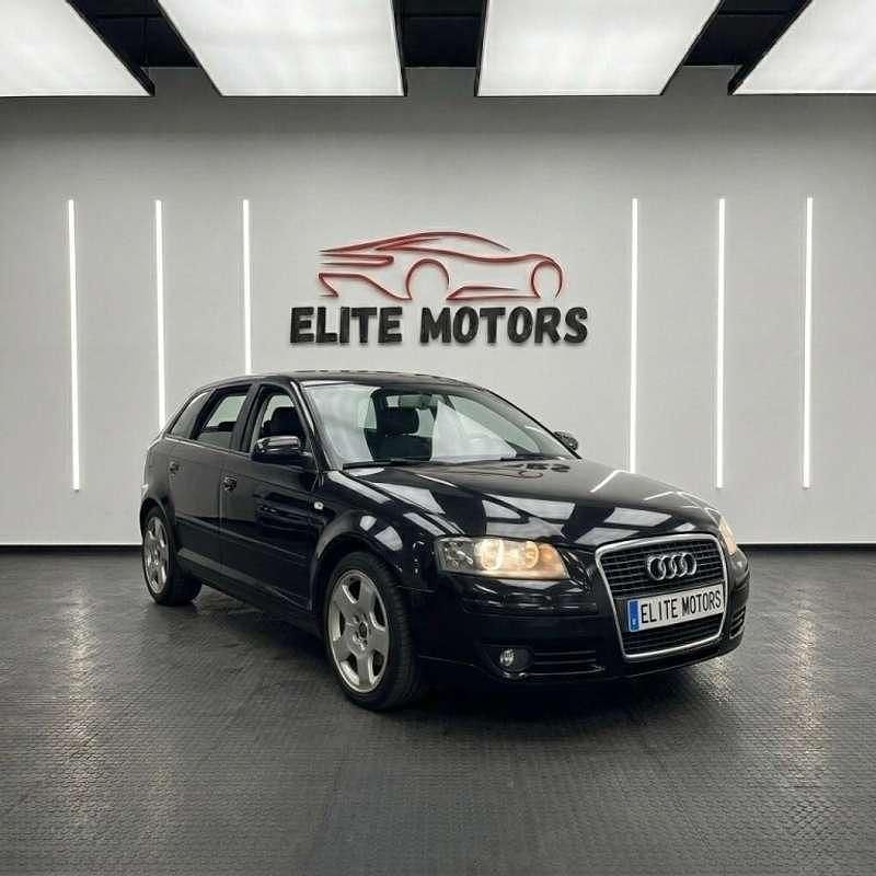 Usado Audi A3 Attraction 170 CV (125 kW) 2007 Negro Utilitario