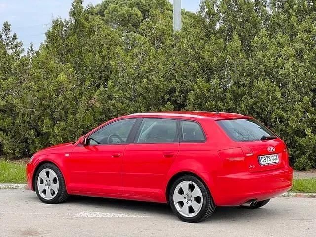 Brugt Audi A3 Attraction 160 HK (117 kW) 2008 Rød Hatchback