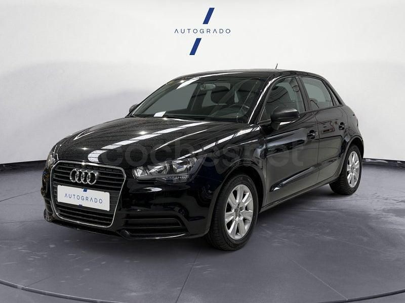 Usado Audi A1 Attraction 86 CV (63 kW) 2014 Negro Utilitario