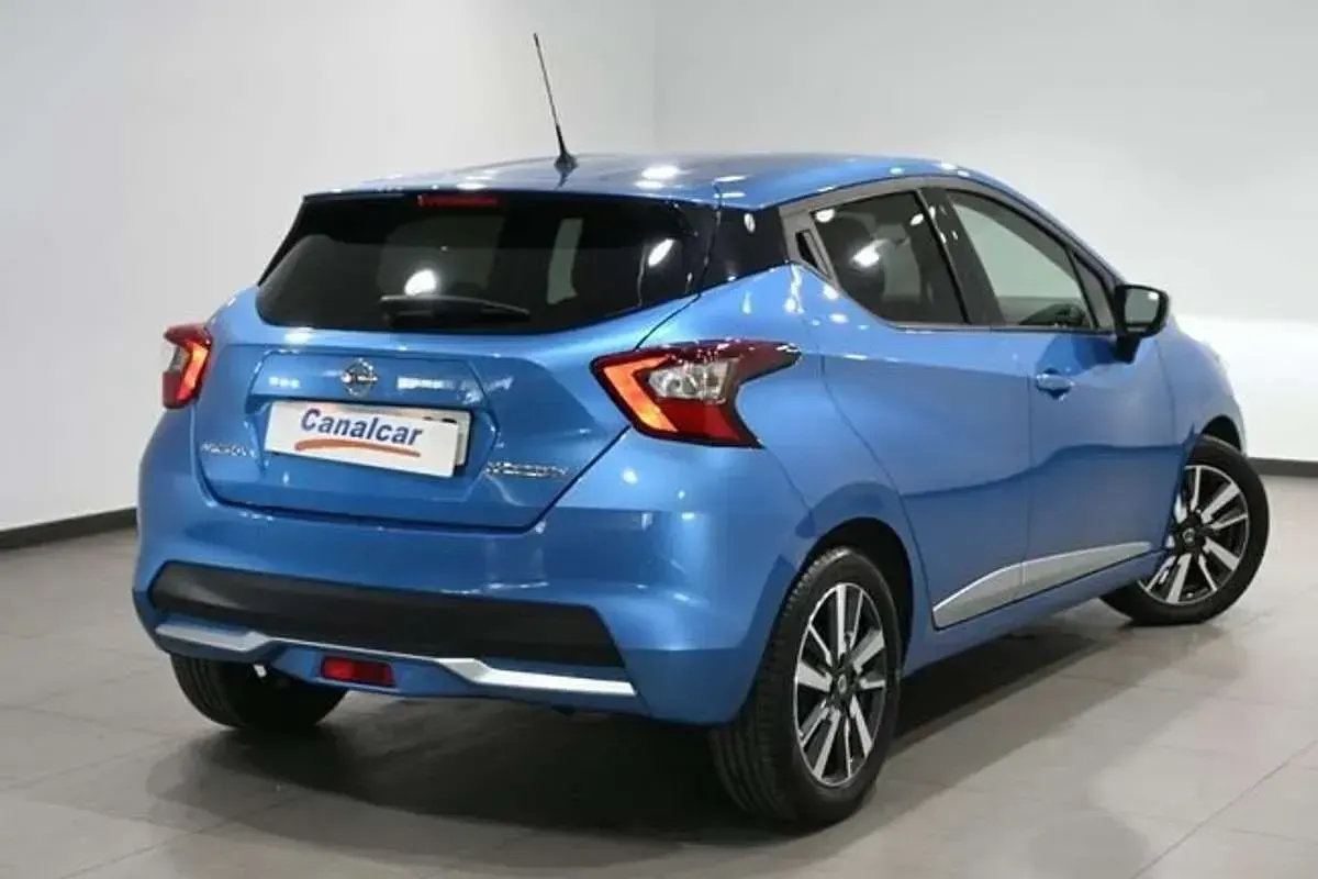 Usado Nissan Micra 92 CV (67 kW) 2021 Azul Utilitario