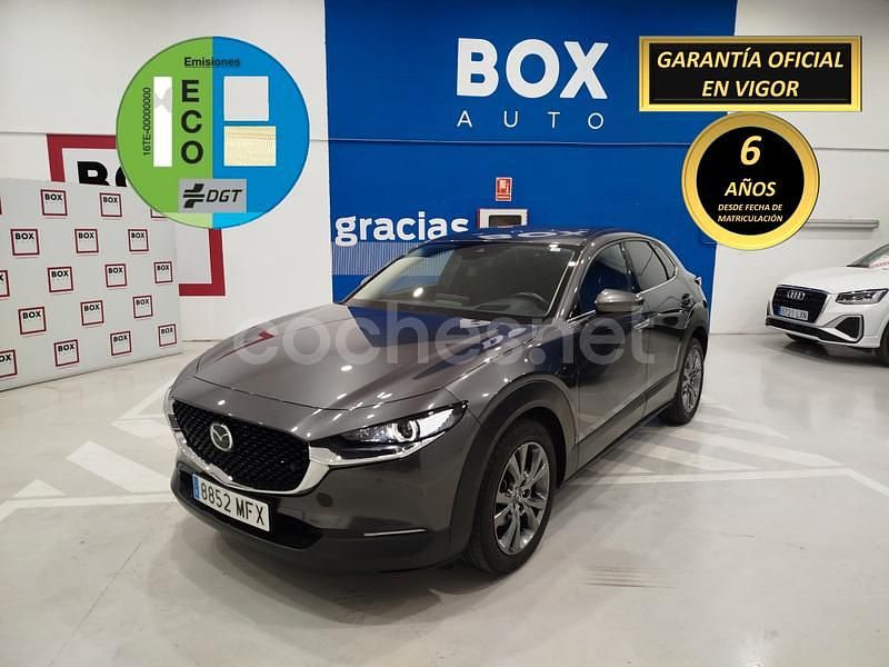 Gris / plata Usado 2024 Mazda CX-30 SUV | 27.900 € (Precio justo) - Imagen 1/4