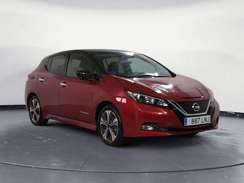 Burdeos Usado 2021 Nissan Leaf N-Connecta Utilitario | 16.440 € (Precio justo) - Imagen 1/4