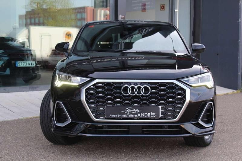 Usado Audi Q3 Sportback S-Line 150 CV (110 kW) 2022 Negro SUV