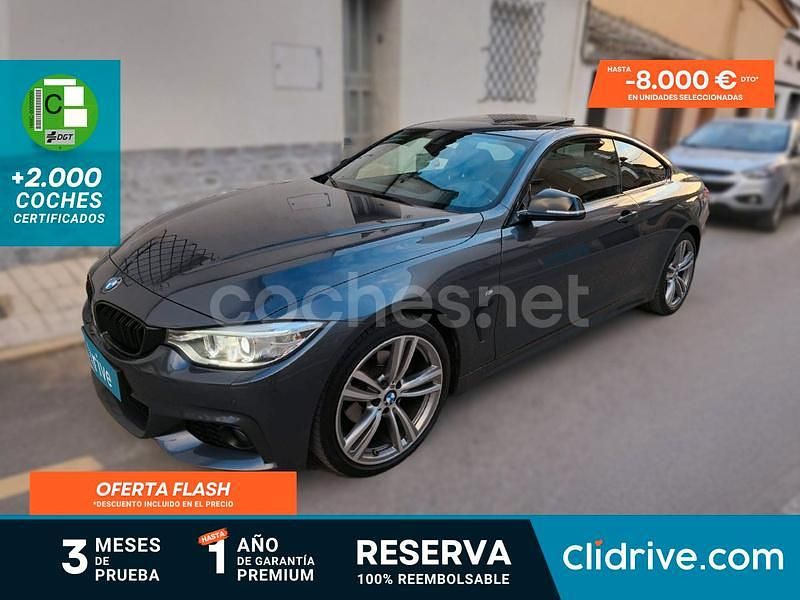 Gris / plata Usado 2015 BMW 420 Descapotable | 23.290 € (Un poco caro) - Imagen 1/3