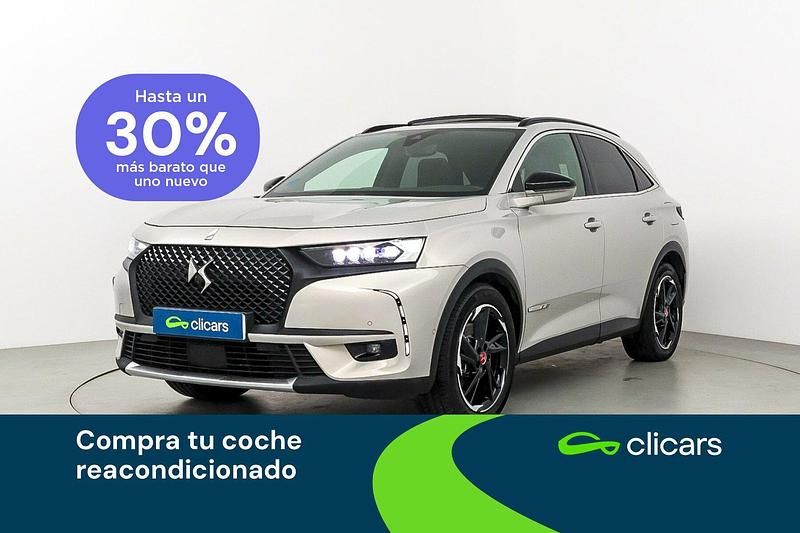 Gris / plata Usado 2021 DS Automobiles DS7 Crossback Performance Line Plus SUV | 25.990 € (Un poco caro) - Imagen 1/4