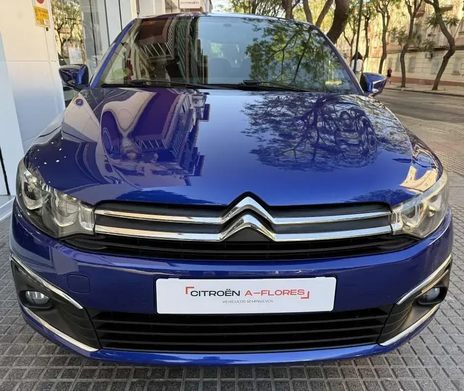 Usado Citroën C-Elysee I PureTech 82 CV (60 kW) 2017 Azul Berlina