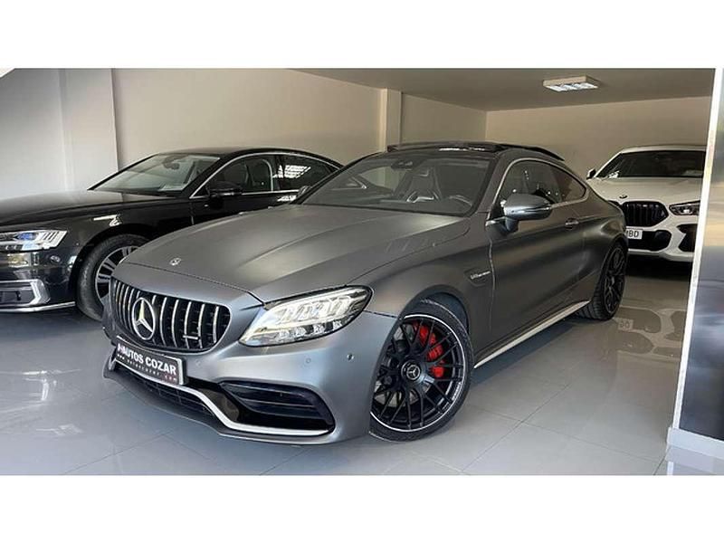 Gris Usado 2018 Mercedes C63 AMG AMG Coupe | 67.900 € (Un poco caro) - Imagen 1/4