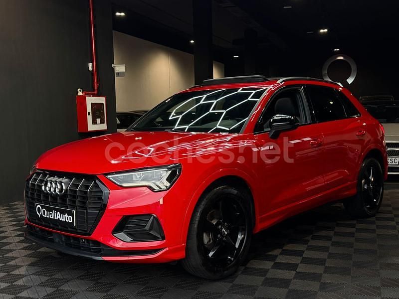 Usado Audi Q3 S-Line 150 CV (110 kW) 2021 Rojo SUV