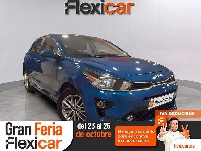 Azul Usado 2022 Kia Rio Berlina | 12.990 € (Precio justo) - Imagen 1/4