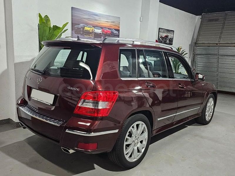 Usado Mercedes GLK220 170 CV (125 kW) 2012 Granate SUV