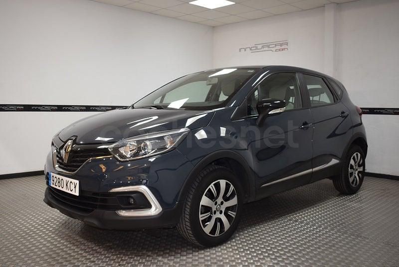 Usado Renault Captur Intens 90 CV (66 kW) 2017 Azul SUV