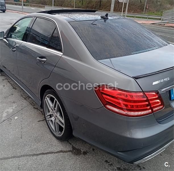 Usado Mercedes E220 Avantgarde 170 CV (125 kW) 2016 Gris / plata Berlina