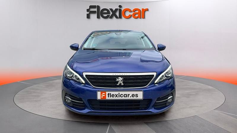 Usado Peugeot 308 Access 101 CV (74 kW) 2019 Azul Utilitario