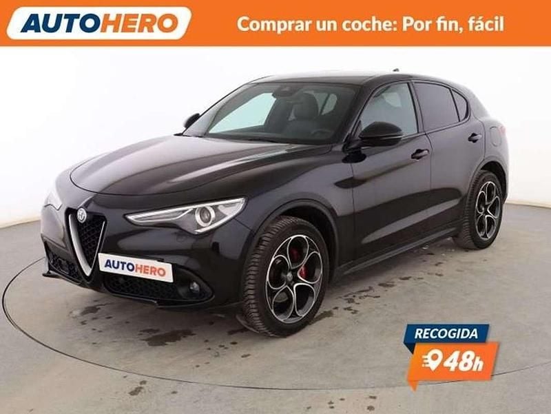 Usado Alfa Romeo Stelvio Executive 190 CV (139 kW) 2020 Negro SUV