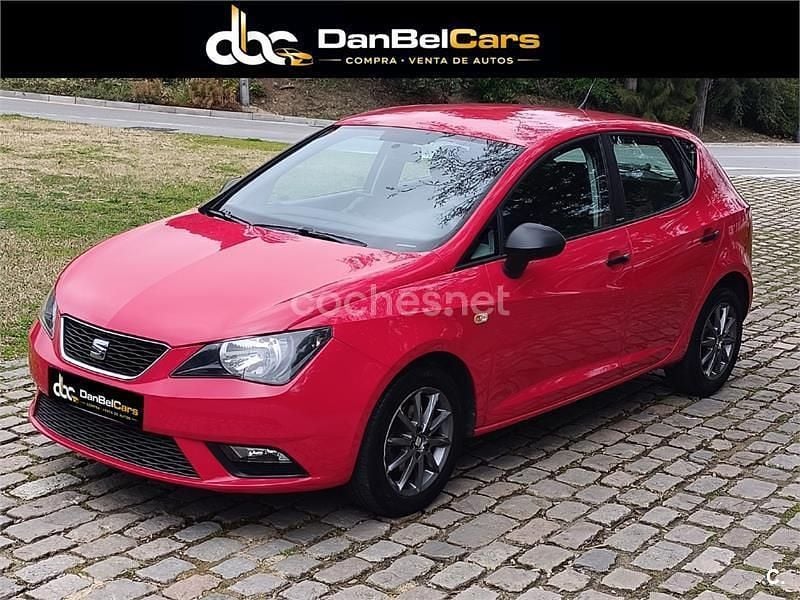 Usado Seat Ibiza I-Tech 85 CV (62 kW) 2015 Rojo Berlina