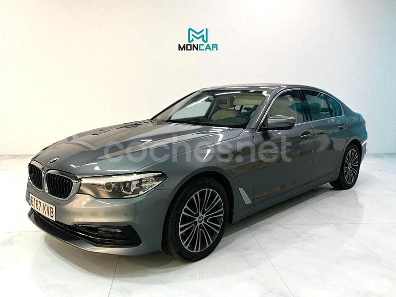 Gris / plata Usado 2019 BMW 520 Berlina | 25.490 € (Buen precio) - Imagen 1/4