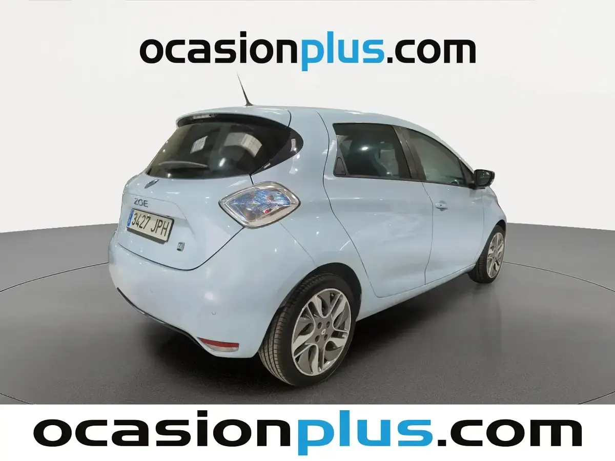 Begagnad Renault Zoe Zen 64 kW (88 HK) 2016 Blå Halvkombi