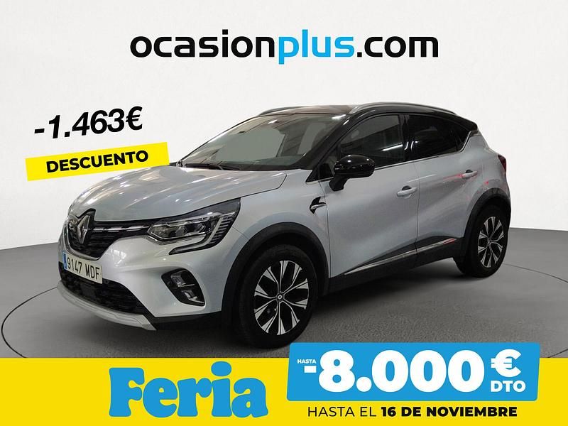 Gris / plata Usado 2023 Renault Captur Techno SUV | 16.100 € (Precio justo) - Imagen 1/4