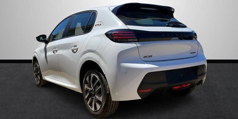 Begagnad Peugeot e-208 GT 114 kW (156 HK) 2024 Gul Halvkombi