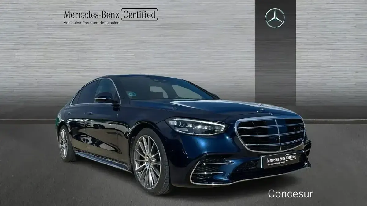 Usado Mercedes S350 313 CV (230 kW) 2024 Azul Berlina