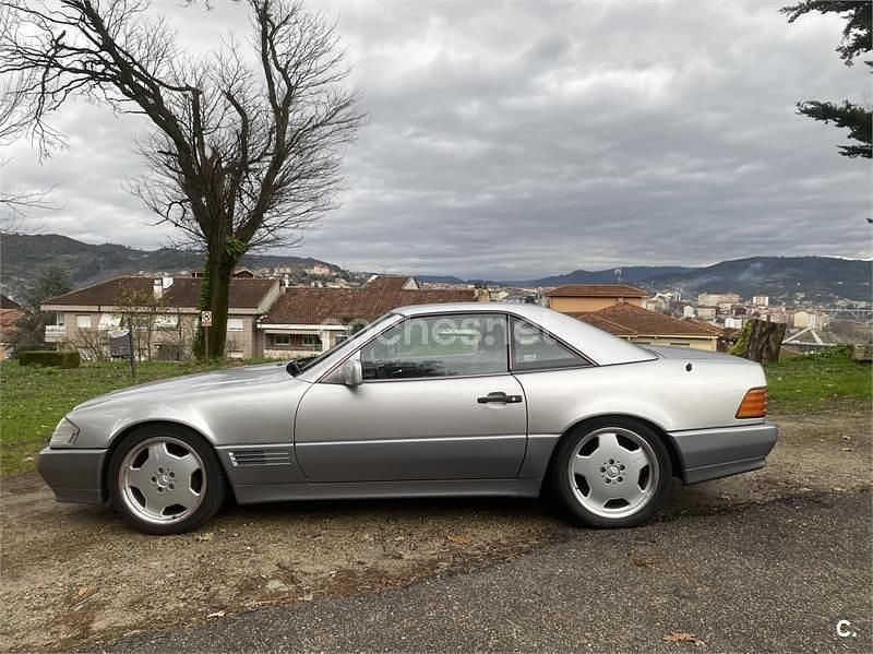 Gris / plata Usado 1993 Mercedes SL500 Descapotable | 17.900 € - Imagen 1/4
