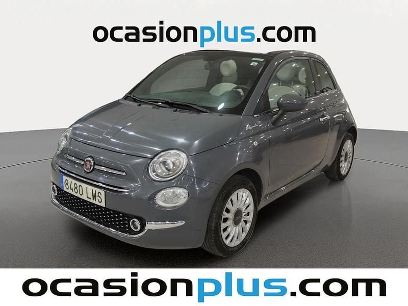Gris Usado 2022 Fiat 500C Dolcevita Descapotable | 11.446 € (Precio justo) - Imagen 1/4