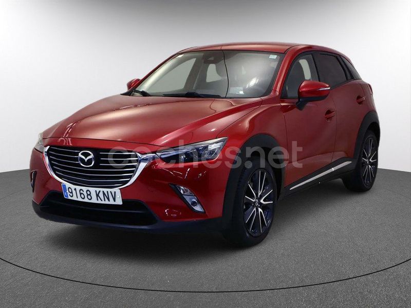 Rojo Usado 2018 Mazda CX-3 Luxury SUV | 16.740 € (Precio justo) - Imagen 1/4