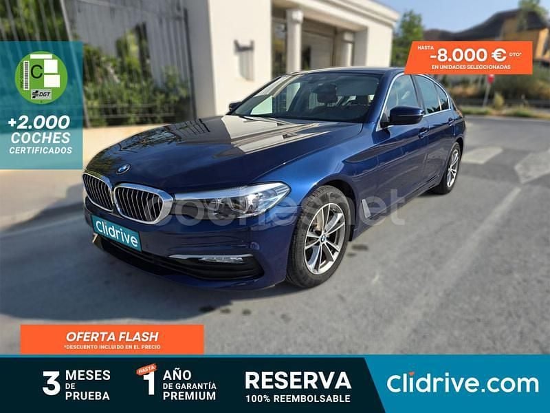 Negro Usado 2017 BMW 520 Berlina | 18.490 € (Buen precio) - Imagen 1/3