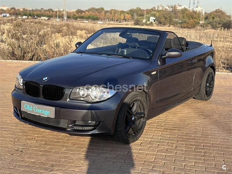 Gris / plata Usado 2008 BMW 118 Cabriolet Descapotable | 7999 € (Buen precio) - Imagen 1/4