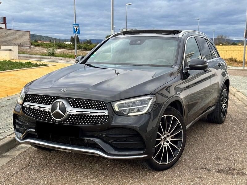 Usado Mercedes GLC220 194 CV (142 kW) 2020 Gris / plata SUV