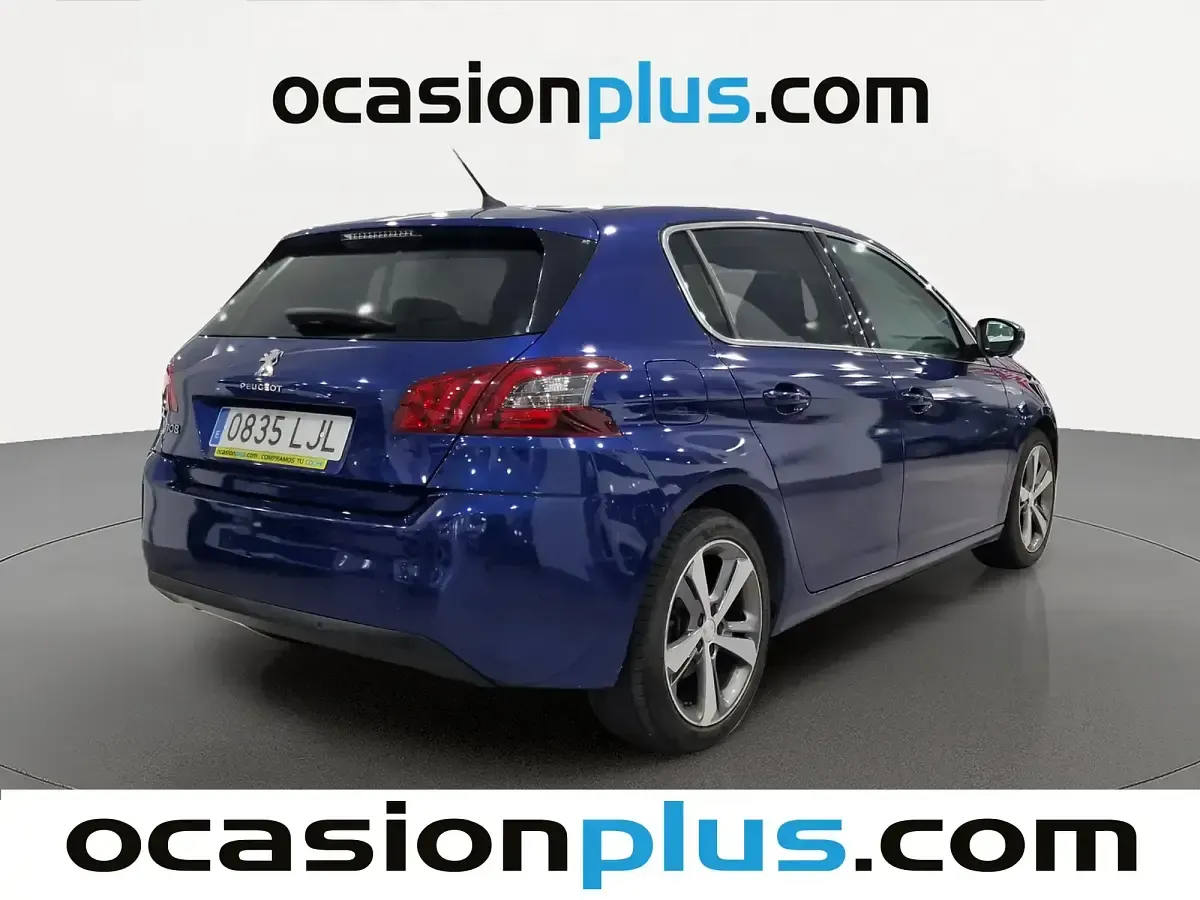 Usado Peugeot 308 Allure 130 CV (95 kW) 2020 Azul