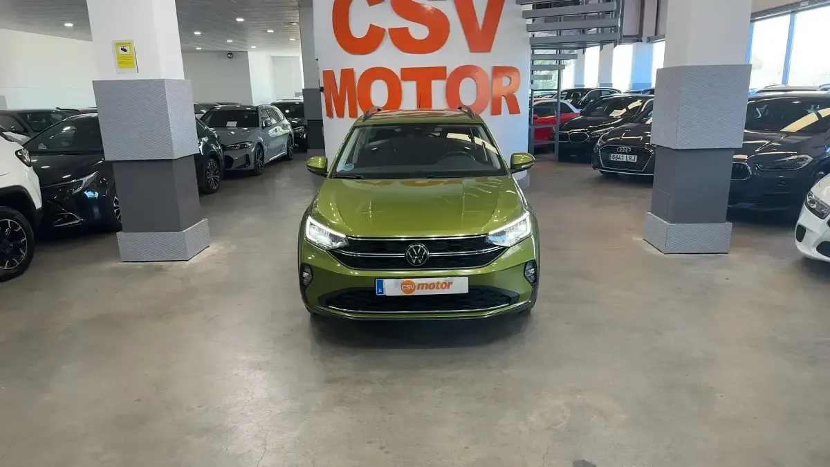 Usado VW Taigo Life 95 CV (69 kW) 2022 Verde SUV