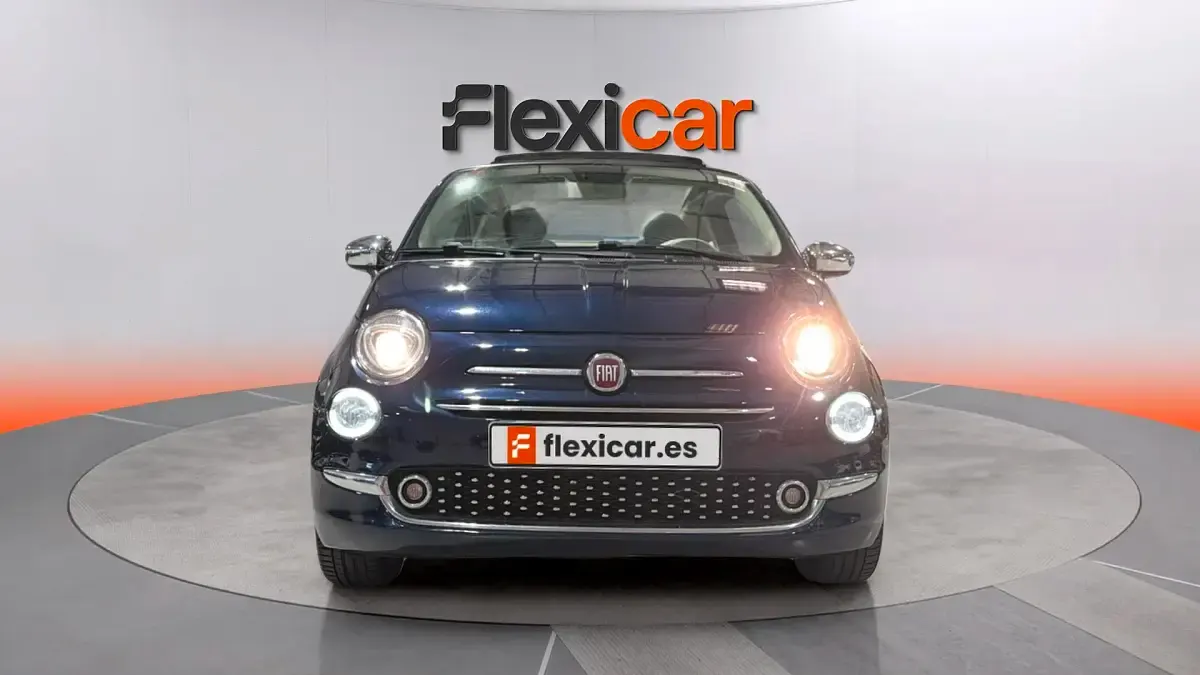 Usado Fiat 500 Connect 71 CV (52 kW) 2021 Azul Descapotable