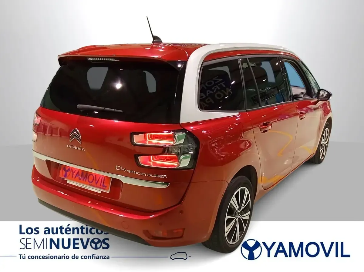 Usado Citroën C4 SpaceTourer PureTech 130 CV (95 kW) 2018 Rojo Monovolumen