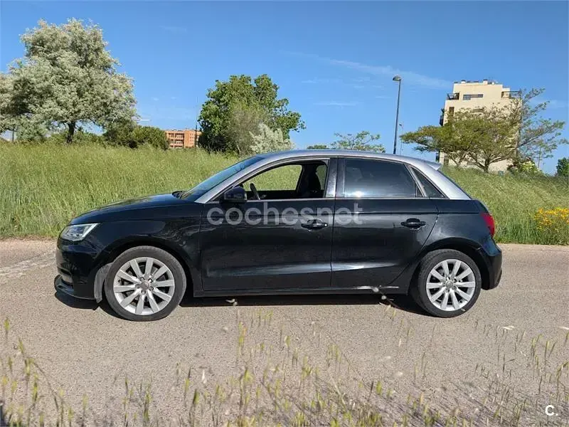 Usado Audi A1 Sportback Design 116 CV (85 kW) 2016 Negro Utilitario